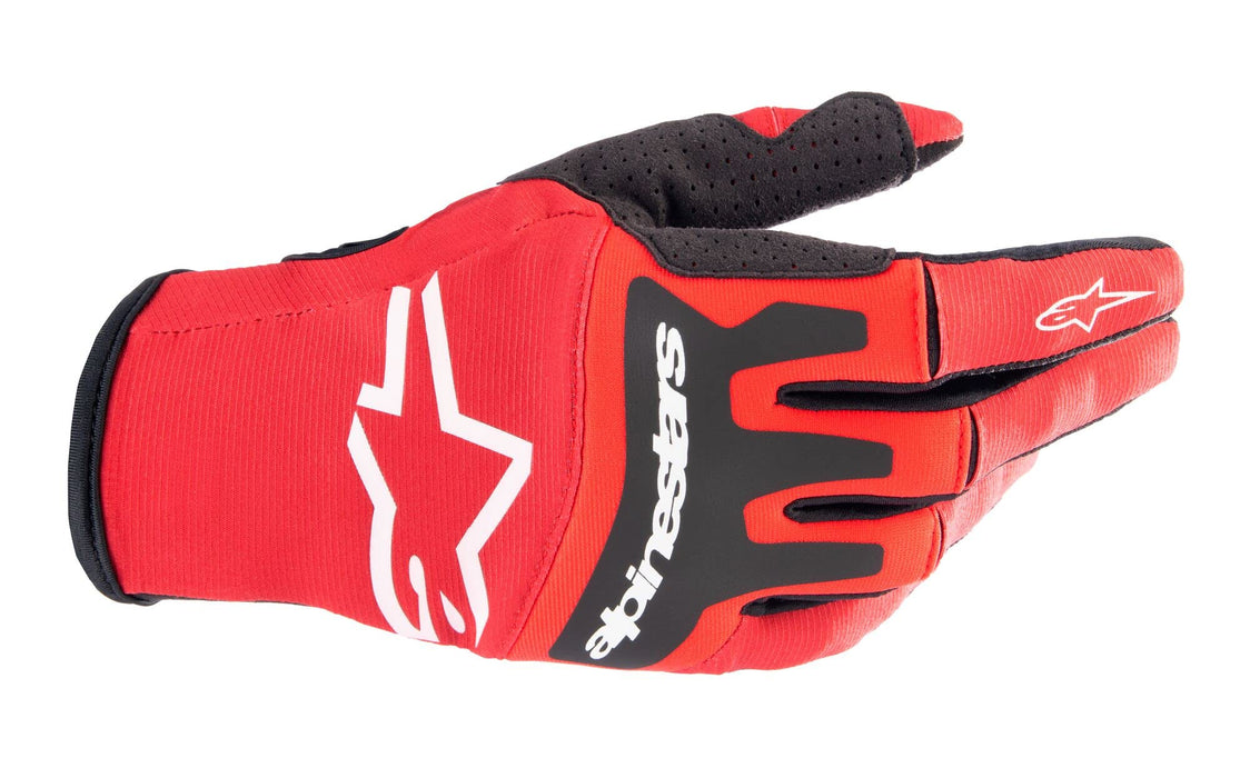 Alpinestars Techstar Gloves (Mars Red White, Small)