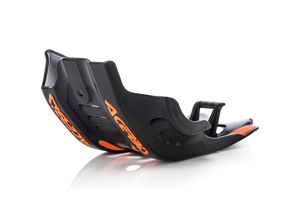 Acerbis Glide Plate (Black/16 Orange) For 19-22 Ktm 450Sxf 2733465229