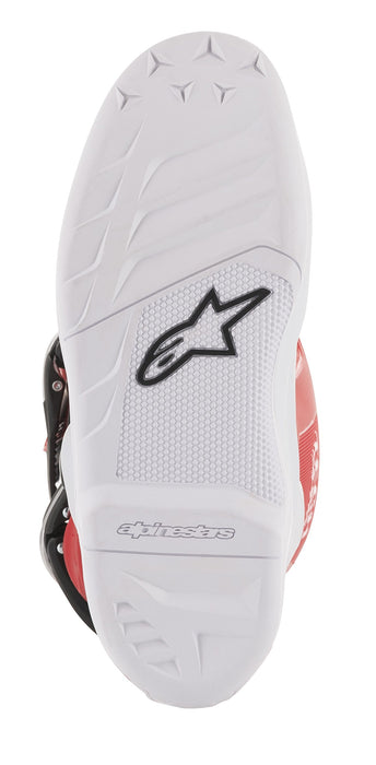 Alpinestars 2015017-238-7 Youth Tech 7S Boots White/Red/Grey Sz 07