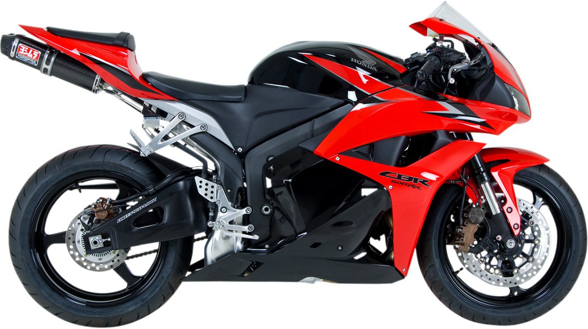 Yoshimura Rs-5 Slip-On Exhaust (Signature/Carbon Fiber) Compatible With 13-19 Honda Cbr600Rr 12281E7220