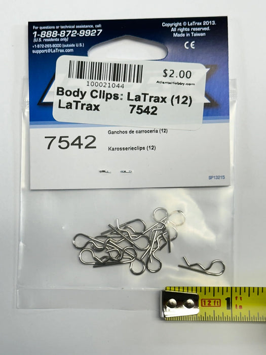 Traxxas Body Clips (12 Piece)