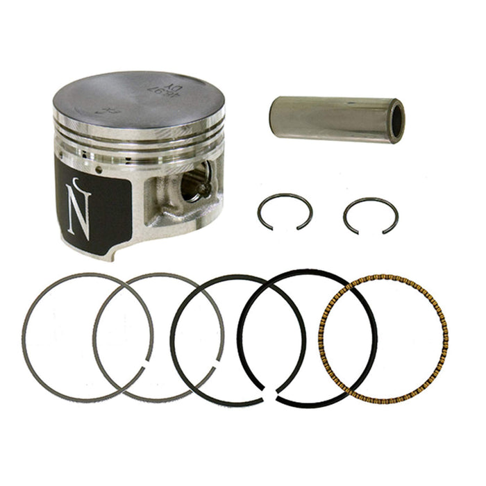 Namura Technologies NA-40019-2 Piston Kit - 0.50mm Oversize to 49.50mm, 9.0:1 Compression