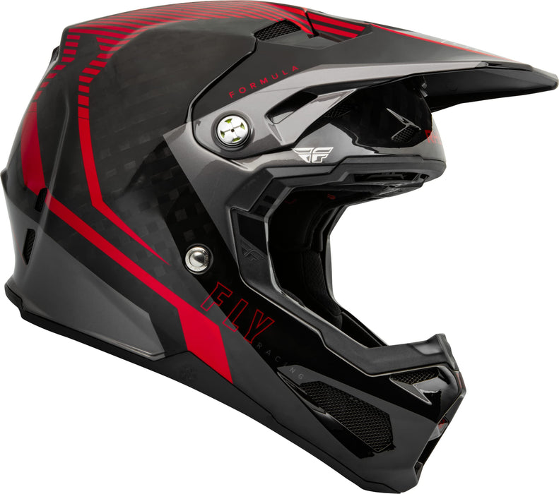 Fly Racing 2023 Adult Formula Carbon Tracer Helmet (Red/Black, XX-Large)