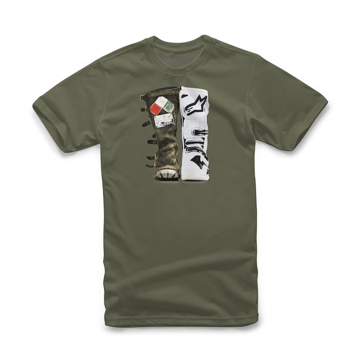 Alpinestars Unisex-Adult Roots Tee-Military (Medium) (Multi, One Size)