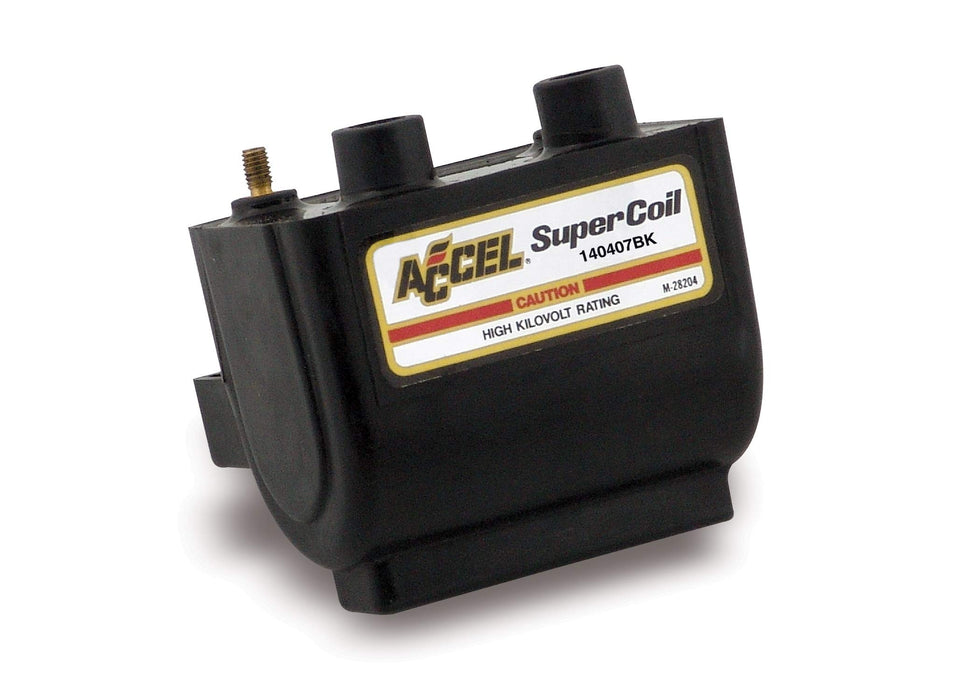 ACCEL (ACC 140407BK) Dual Fire Black Super Coil