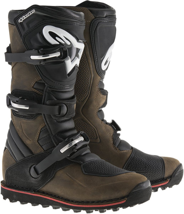 Alpinestars 2004017-818-8 Men's Tech T Motocross Boot, Brown Oiled, 8