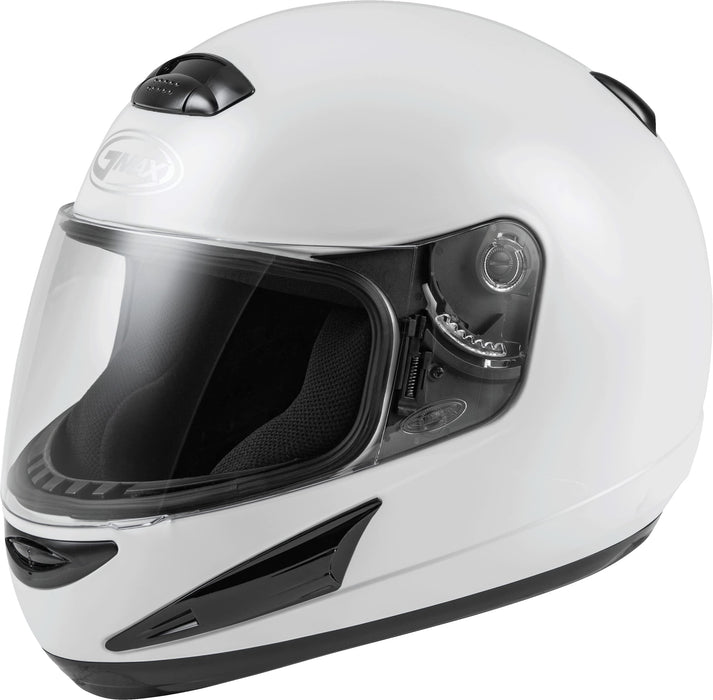 Gmax Gm-38 Full-Face Street Helmet (White, X-Small) G138013