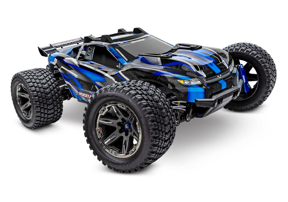 Traxxas Rustler 4x4 Ultimate VXL Blue 1/10 RTR - 67097-4