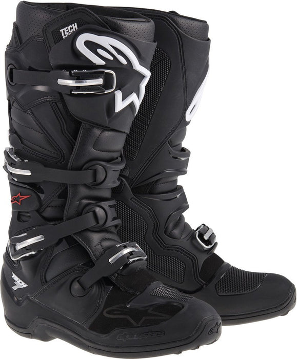 Alpinestars Tech 7 Men's Black Motocross Boots - 11