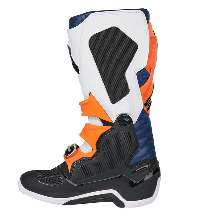 Alpinestars 2012014-1427-12 Men's Tech 7 Boots (Black/Orange/White, Size 12)