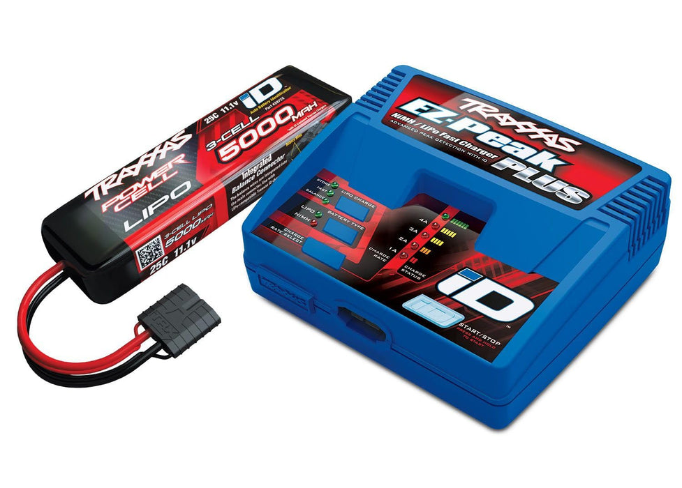 Traxxas 2970-3S - 3S 11.1V LiPo Battery w/Charger Pack 25C 5000mAh