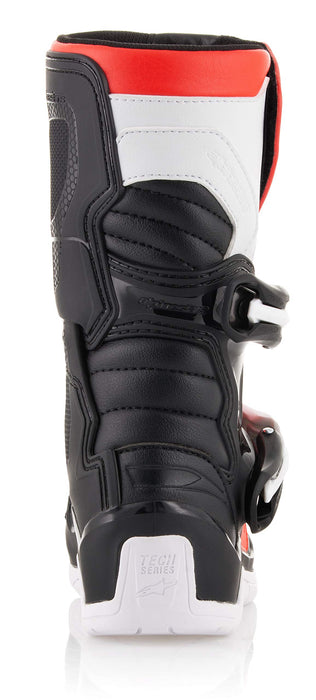 Alpinestars 2014018-1231-8 Tech 3S Boots - Black/White/Red (Size 8)