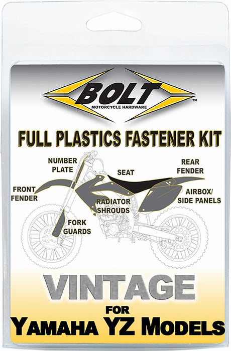 Bolt MC Hardware YAM-9395103 Yamaha Body Work Fastener Kit