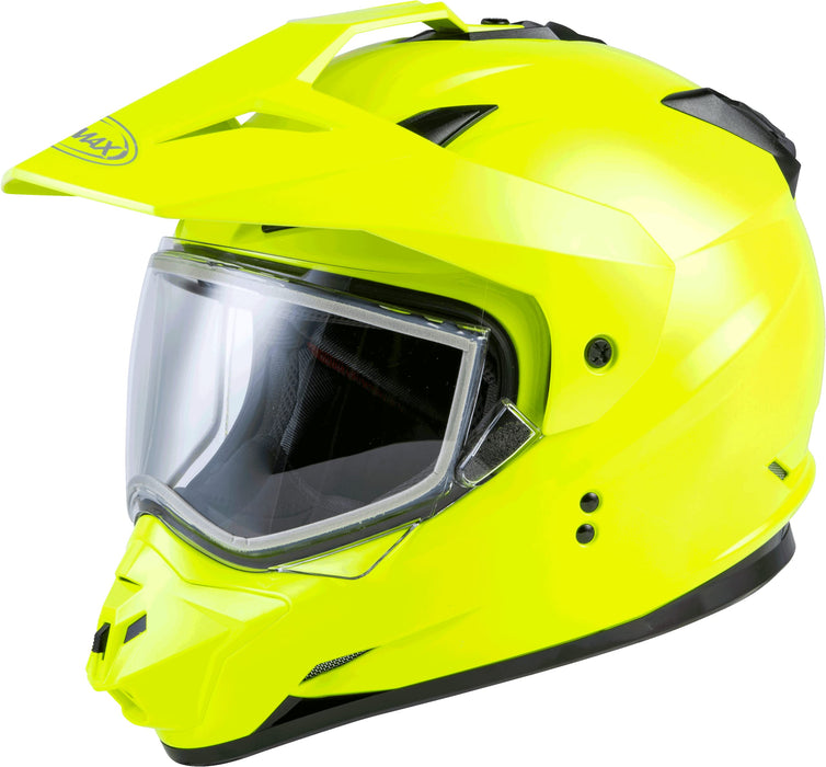 GMAX GM-11S Dual-Sport, Full-Face Snow Helmet, DOT-Approved (HI-VIS)