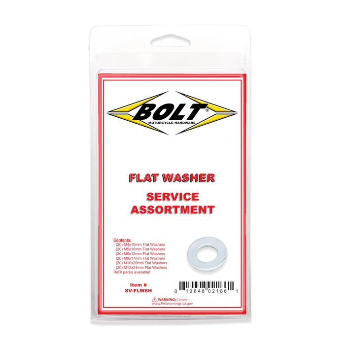 Bolt Mc Hardware SV-FLWSH Flat Washers