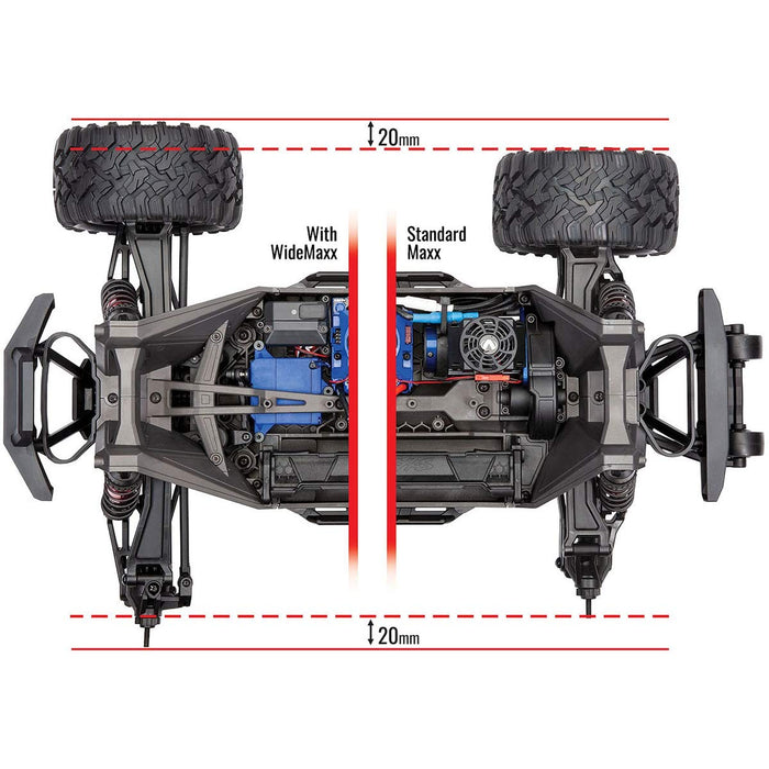 Traxxas Suspension Kit Widemaxx, White Maxx TRA8995A