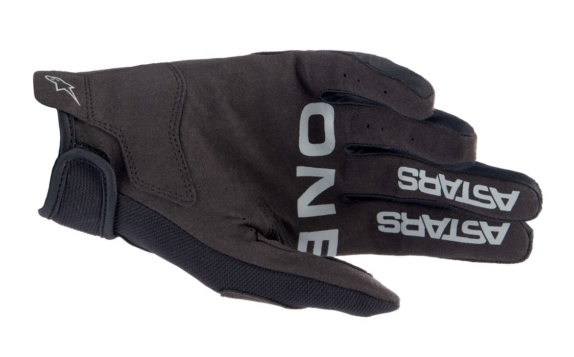 Alpinestars Radar Gloves (Black Brushed Silver, Medium)