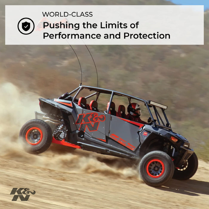 K&N Engine Air Filter: High Performance, Premium, Powersport Air Filter: Fits 2017-2019 CAN-AM (Maverick, X3 Max, X3, Turbo, HO, RC, rs, X) CM-9017