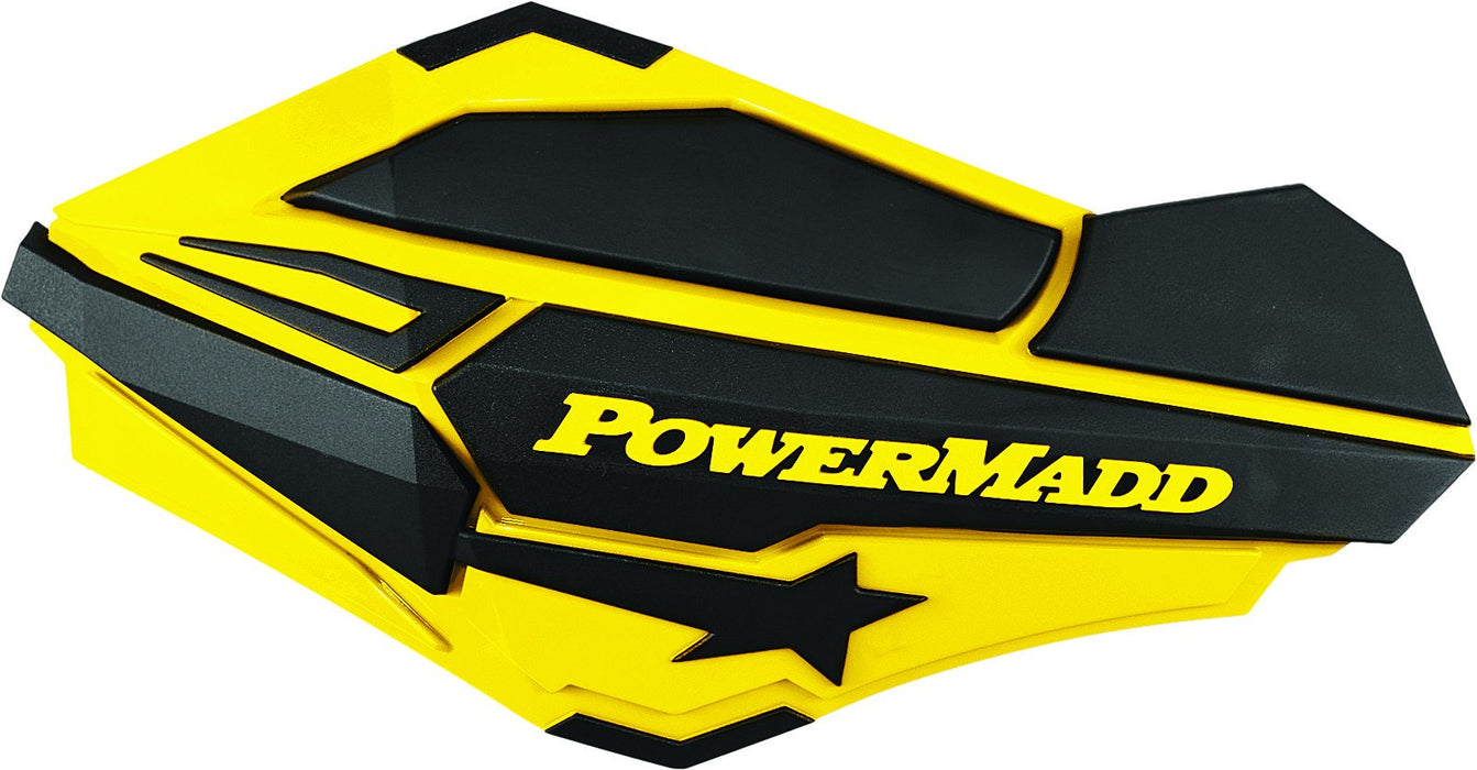 PowerMadd 34406 Yellow/Black Sentinel Handguard