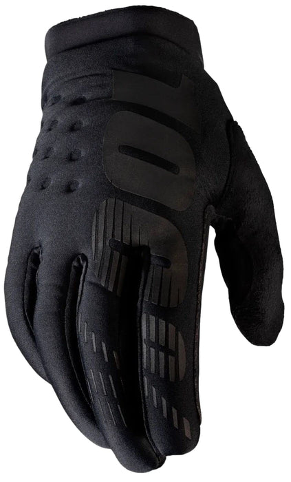 100% Brisker Youth Gloves Black Xl 10004-00003