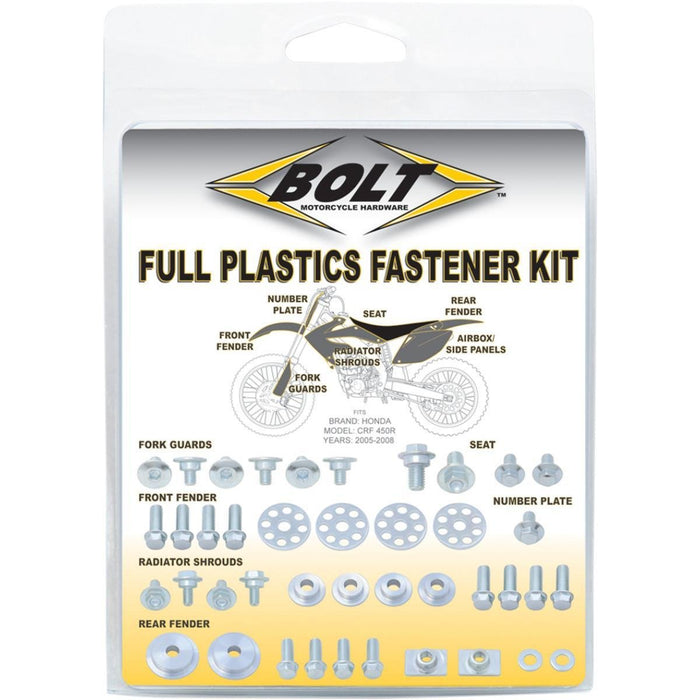 Bolt MC Hardware KTM-021565SX KTM Body Work Fastener Kit