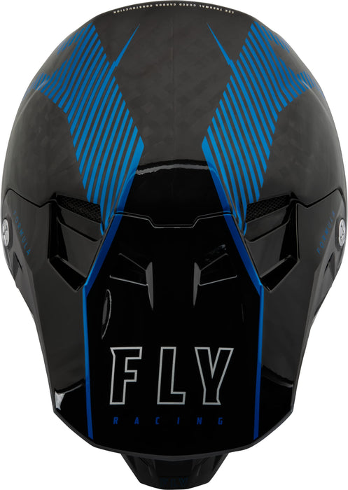 Fly Racing 2023 Adult Formula Carbon Tracer Helmet (Blue/Black, XX-Large)