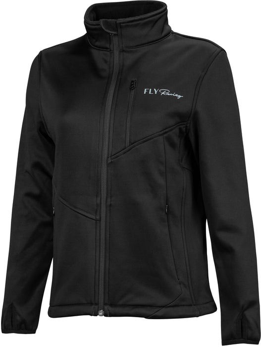 Fly Racing Snow Women's Mid-Layer Jacket (Black, X-Small)