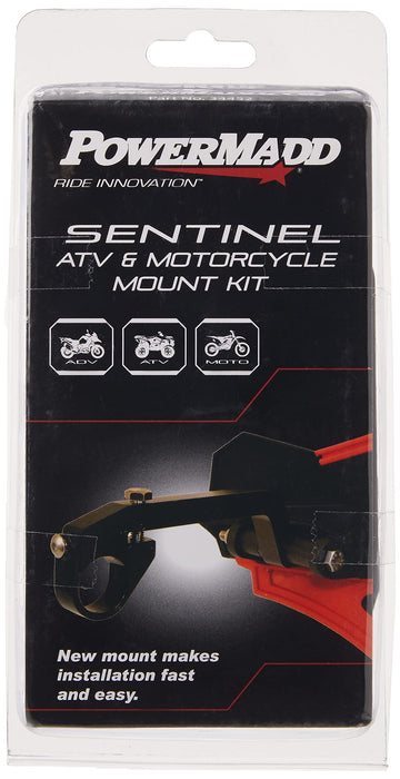 PowerMadd ATV/Motorcycle Mount Kit Sentinel and Fuzion Handguard 34452