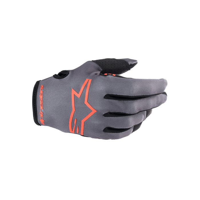 Alpinestars 2023 Radar Youth MX Glove - Magnet Neon Red Small