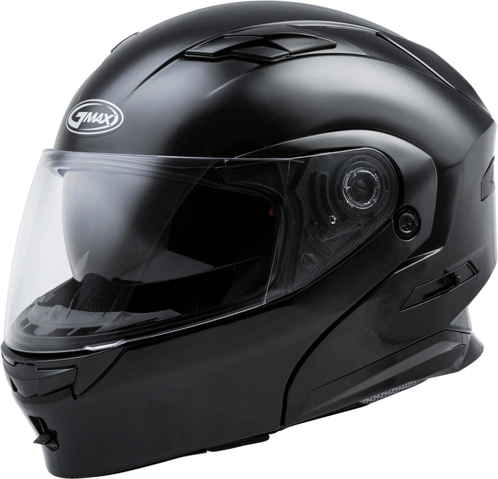 GMAX MD-01, DOT Approved Modular Helmet for Motorcycles, Scooters, Mopeds and More (Black, Small)