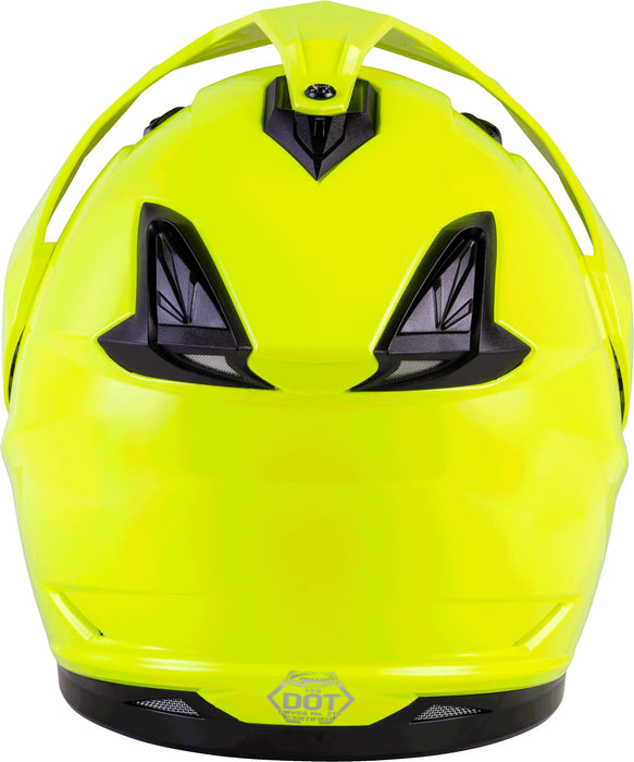 GMAX GM-11S Dual-Sport, Full-Face Snow Helmet, DOT-Approved (HI-VIS)