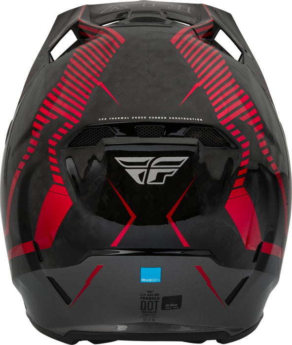 Fly Racing 2023 Adult Formula Carbon Tracer Helmet (Red/Black, XX-Large)