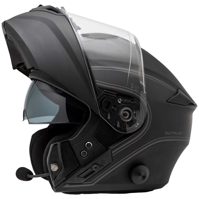 Sena OUTRUSH-MB0XL Outrush Flip-Up Bt Helmet Matte Black Xl