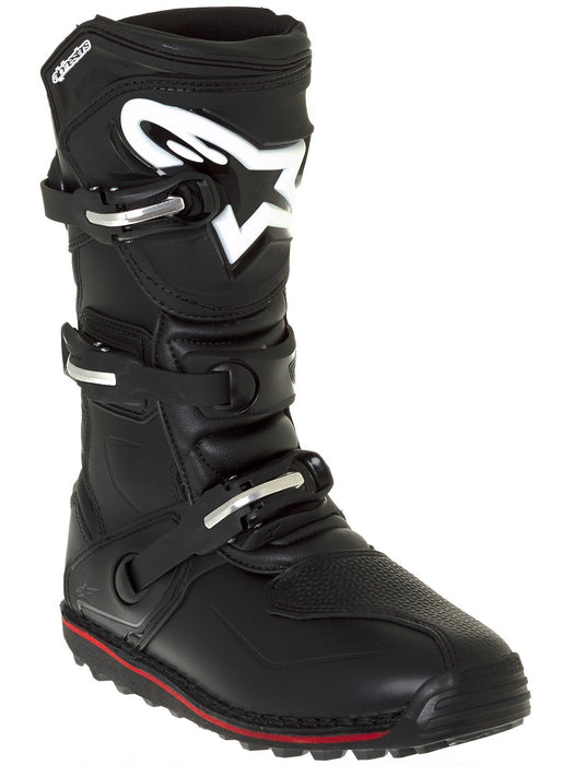 Alpinestars 2004017-13-10 Men's Tech T Motocross Boot, Black/Red, 10