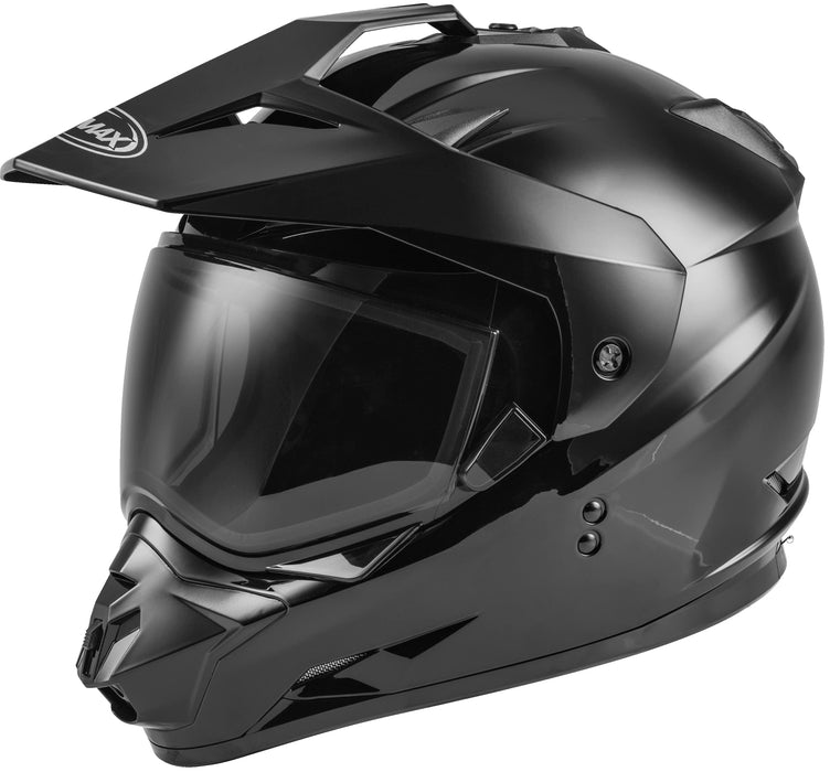 GMAX GM-11 Adult Dual-Sport Helmet for Riding Motorcycles, ATV? UTV? Snowmobiles and More (Black, X-Large)