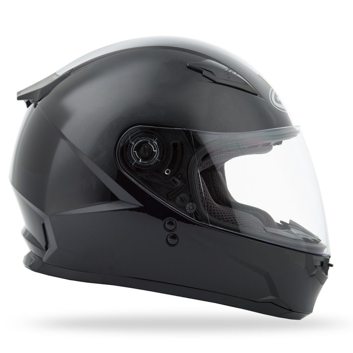 GMAX GM-49Y Youth Full-Face Street Motorcycle Helmet - Black/Small