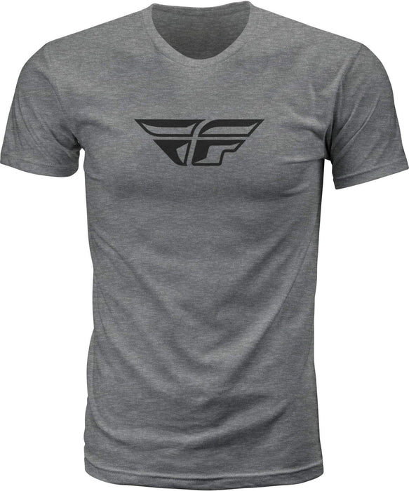 Fly Racing F-Wing T-Shirt (XX-Large) (Dark Grey Heather)