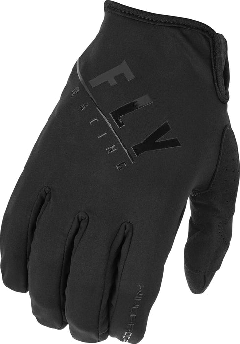 Fly Racing 2022 Adult Windproof Lite Gloves (Black, X-Small)