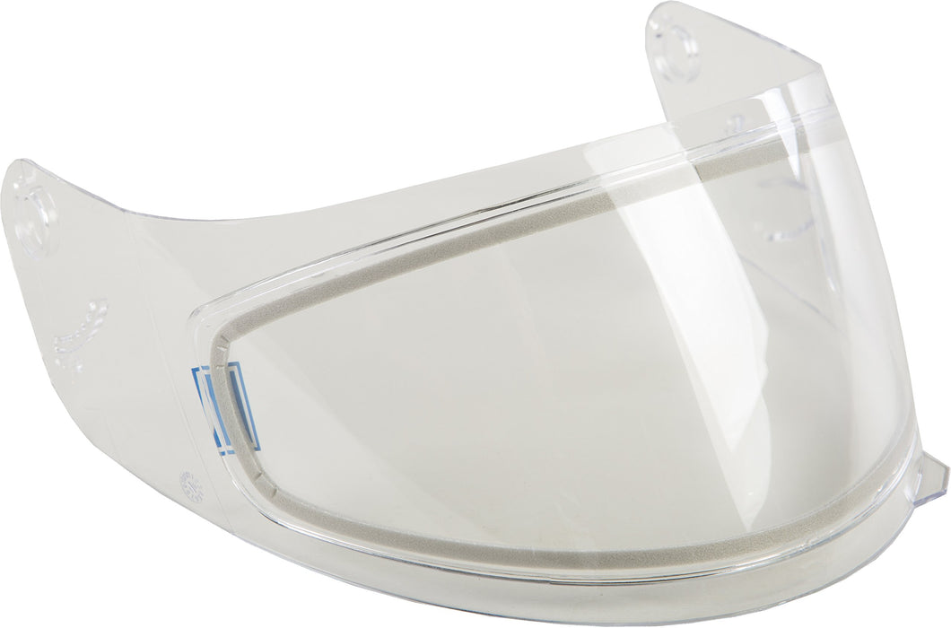 GMAX GM-44 Shield Dual Lens with Holes for Flip Tint Street Motorcycle Helmet Accessories - Clear/One Size