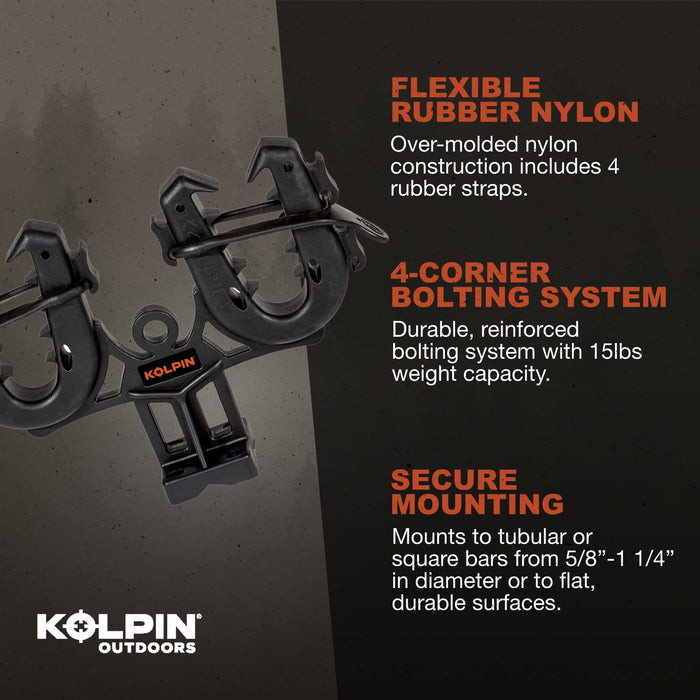 Kolpin Rhino Grip Double , Black 21505