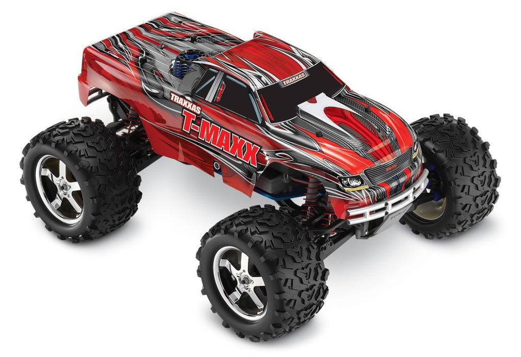 Traxxas T-Maxx 3.3: Powered 4WD Maxx Monster Truck (1/10 Scale) Red