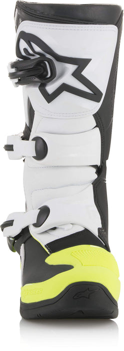 Alpinestars 2014018-125-7 Tech 3S Boots - Black/White/Yellow (Size 7)