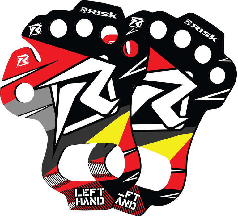 Risk Racing Unisex-Adult Palm Protectors (Multi Color, X-Large)