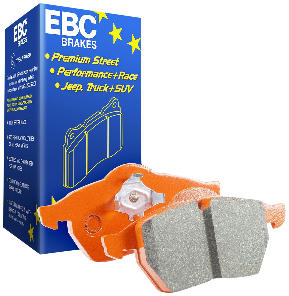 Ebc Orangestuff Brake Pad Sets DP91853