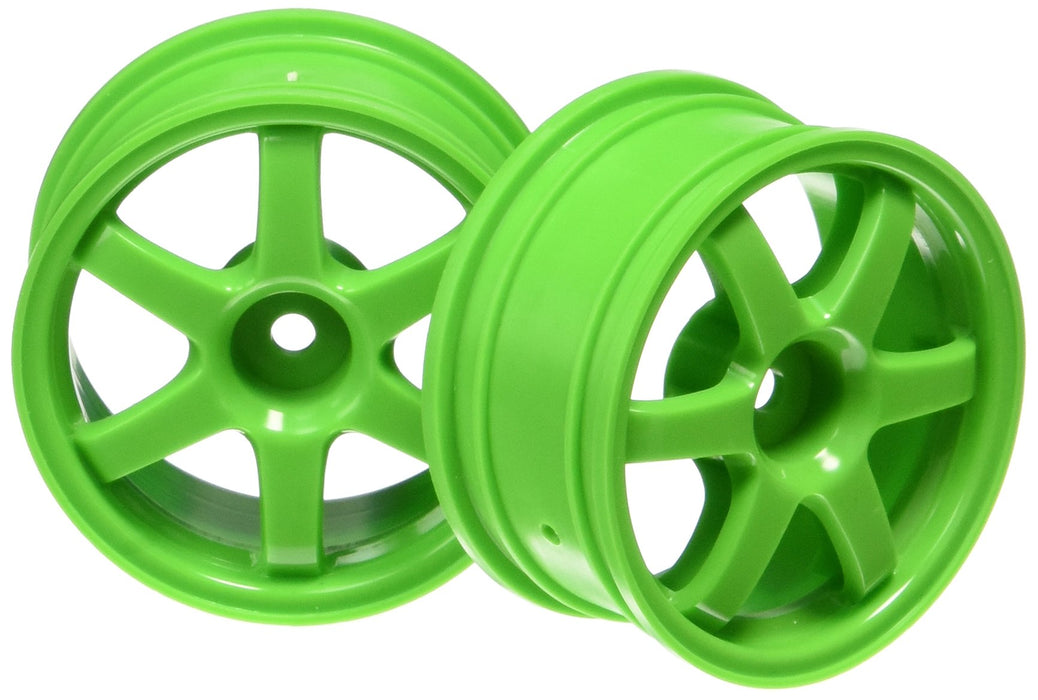 Traxxas 7374A Wheels Volk Racing TE37 Green 2-Piece 388-Pack