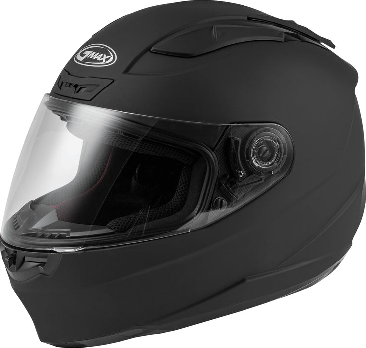 Gmax FF88 unisex-adult full-face-helmet-style Motorcycle Street Helmet Solid (Flat Black,X-Small),1 Pack