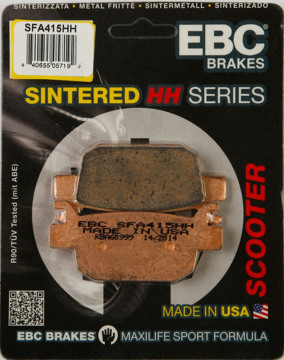 EBC Brakes SFA415HH SFA-HH Scooter Sintered Disc Brake Pad