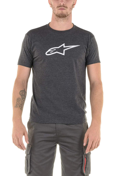 Alpinestars Unisex-Adult Ageless II Tee-Charcoal Heather/Grey (Small) (Multi, One Size)