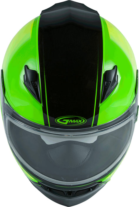 FF-49S Full-FACE Hail Snow Helmet NEON GRN/HI-VIS/BLK 2X