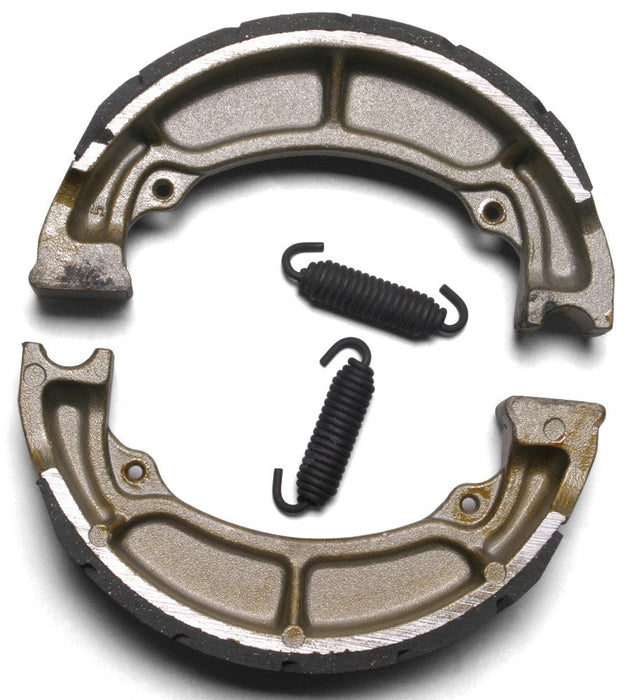 EBC Brakes Grooved Brake Shoe Compatible for Kawasaki KDX250 1984 Front and Rear